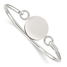 [FBRA.00072346] Bangle Bracelet with ID Plate