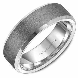 14K Tantalum Ring With Polished Sides