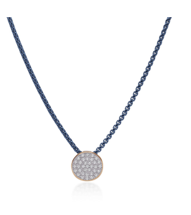 Taking Shapes Disc Necklace