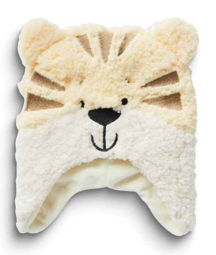 [GIFT.00075819] Izzy and Oliver Baby Polyester Tiger Hat Size 0-12 Months