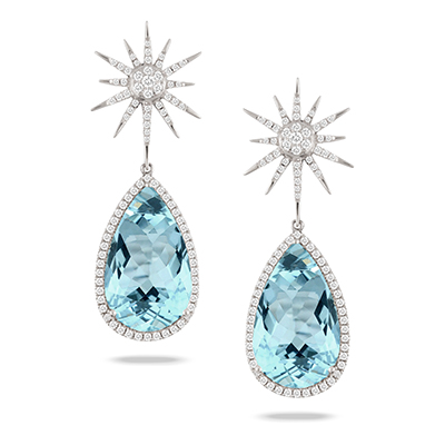 [GJER.00076111] Sky Blue Topaz Earrings