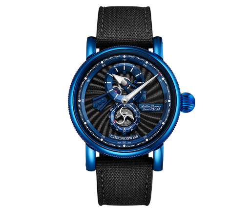 [WTCH.00078010] FLYING REGULATOR OPEN GEAR BLUE SPARK