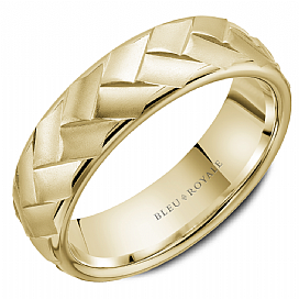 Legacy Braided Frosted Ring