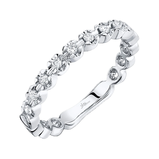 [FRNG.00078405] 0.17CT 14KT W/G DIAMOND BAND