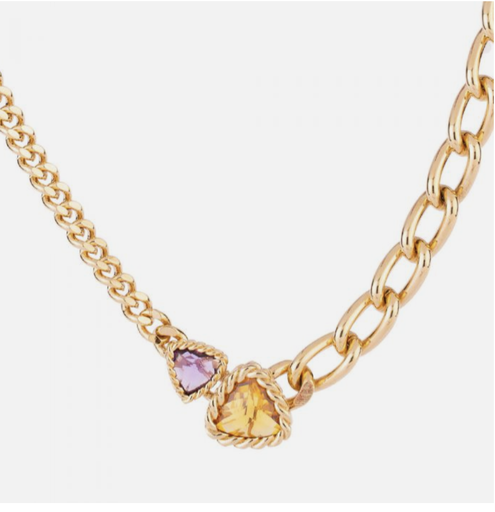 [FNEC.00078898] COLLANA IN BRONZO E PIETRE