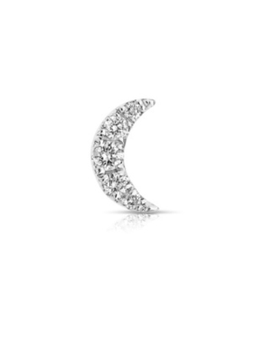 NEW MOON DIAMOND CHARM