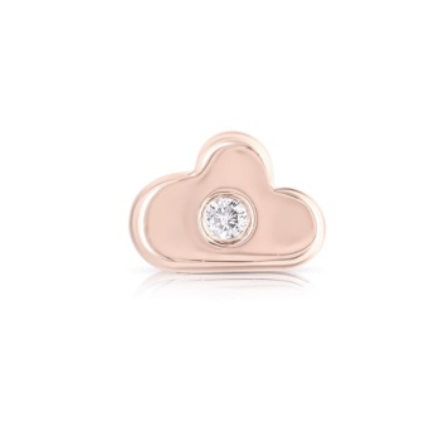 HEAD IN THE CLOUDS DIAMOND CHARM