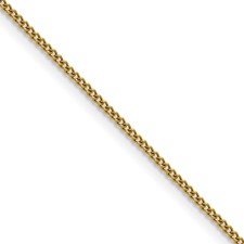 [FNEC.00079463] Stainless Steel Polished Yellow plated 1.5mm Curb Chain