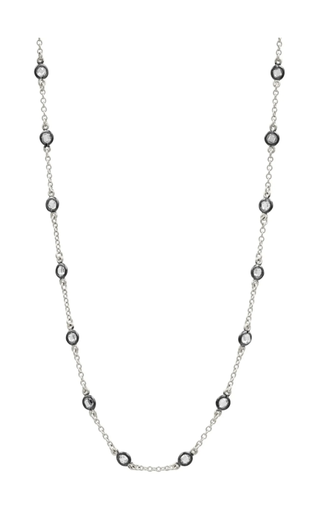 Mini Bezel Stone Necklace