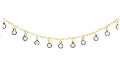 My Daughters Keep Stealing This Bezel Drop Necklace