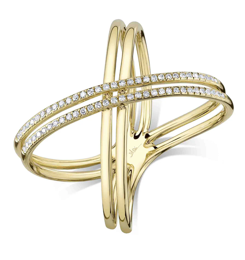 [DRNG.00081203] Diamond Criss Cross Ring