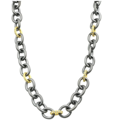 [FNEC.00081805] Chunky Link Toggle Necklace