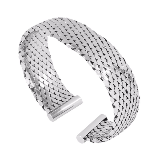 Large Rigid Bronze Cuff