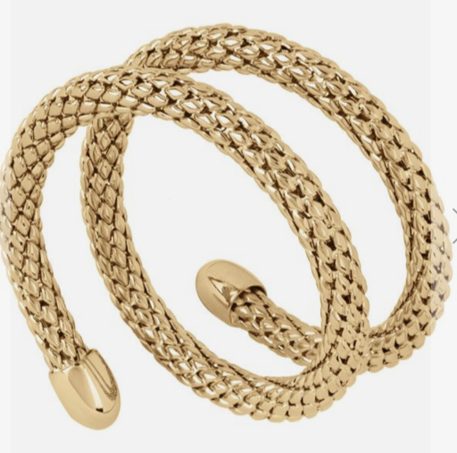Coiled Bronze Bracelet