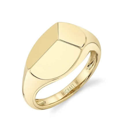 [GRNG.00082692] Carve Signet Ring