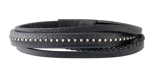 [FBRA.00083205] Four Strand W/ Brass Tone Dots