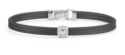[DBRC.00083970] Single Square Classic Stackable Bracelet